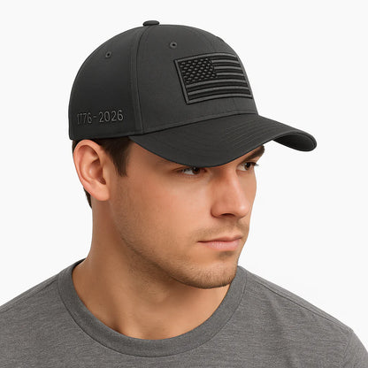 America 250th Anniversary Hat – American Flag Baseball Cap 1776 - 2026 (Exclusive)