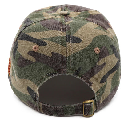 USA 250th Anniversary Eagle Embroidered Cap (1776–2026) – Camo